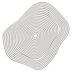 Wall Mural - Lines Abstract Shape