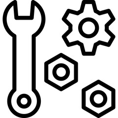 Wall Mural - Repair Tools Icon