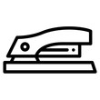 stapler stapling machine stationery office supply icon