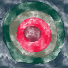 Red And Green Spiral