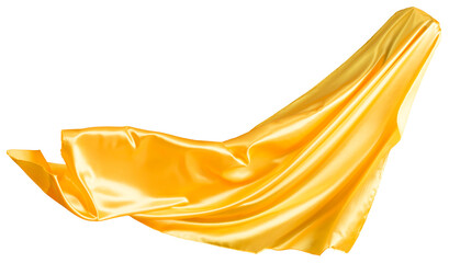 Wall Mural - Yellow cloth flutters