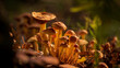 autumn mushrooms in polish forests