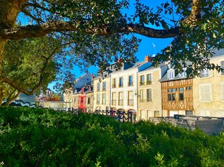 Wall Mural - Suspended garden in the city of Orleans in France