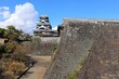 熊本城　二様の石垣 と天守閣