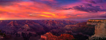 Grand Canyon National Park At Sunset