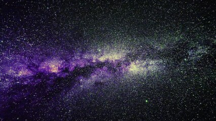 Wall Mural - Beautiful cosmic video footage. Gas clouds and stars.	
