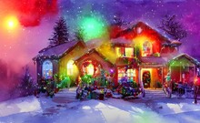 It's The Holiday Season And That Means Houses Are Adorned With All Sorts Of Christmas Decorations. From String Lights To Inflatable Lawn Ornaments, There's No Shortage Of Ways To Make Your House Look 