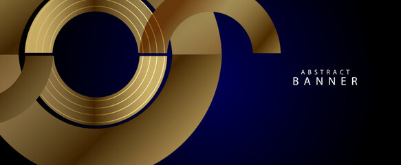 Wall Mural - abstract geometric gold color vector design background