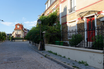 Sticker - The countryside in the 20th arrondissement of Paris city