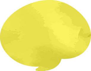 Fototapete - speech bubble cut paper grunge