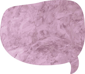 Fototapete - speech bubble cut paper grunge