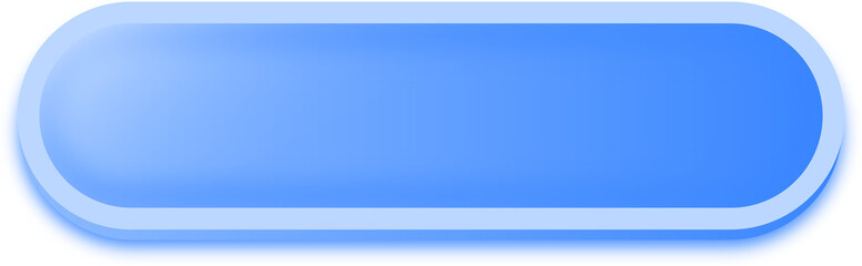 Fototapete - Rectangle shape buttons in blue colors. User interface element illustration.