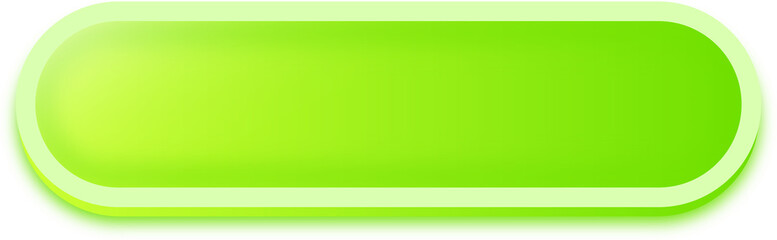 Fototapete - Rectangle shape buttons in green colors. User interface element illustration.