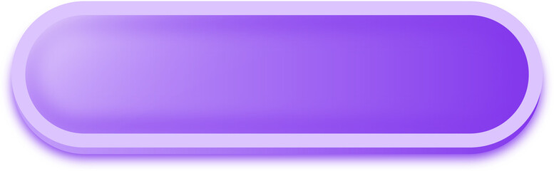 Fototapete - Rectangle shape buttons in purple colors. User interface element illustration.