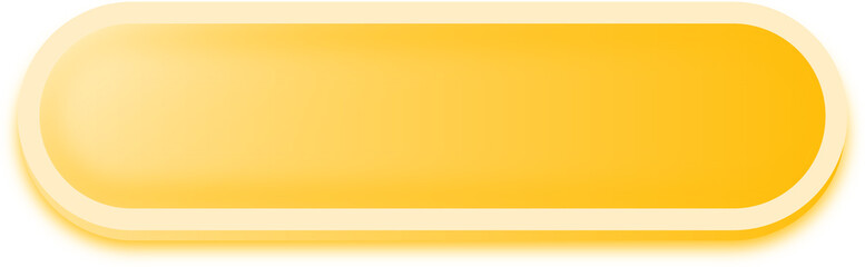 Fototapete - Rectangle shape buttons in yellow colors. User interface element illustration.