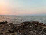Fototapeta Niebo - alba sul mare di Marzamemi