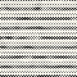 Monochrome Glitched Textured Dotted Pattern