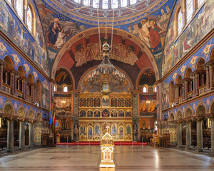 largest and oldest romanian orthodox holy trinity cathedral (catedrala sfanta treime) is important p