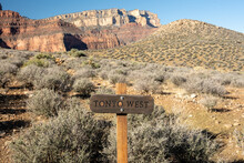 Tonto West Sign In Grand Canyon