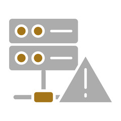 Poster - Database Alert Icon Style