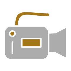 Sticker - Video Camera Icon Style