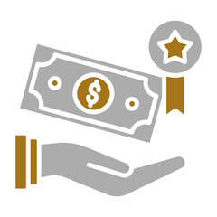 Sticker - Money Back Guarantee Icon Style