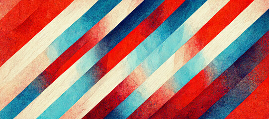 abstract diagonal wallpaper background with blue, red and white colors