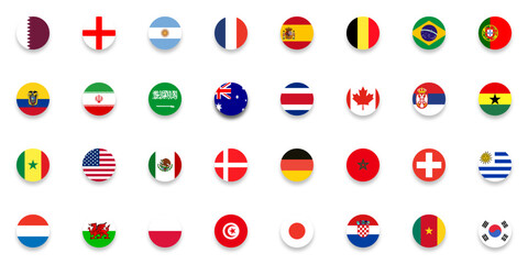 2022 world cup national flag