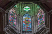Interior Of The Basilica Of The National Vow In Quito, Ecuador