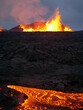 Lave explosion Islande