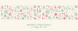 Fototapeta Sport - Sfondo di Natale, cartolina con elementi geometrici