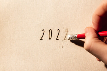 New Year 2023, saying bye to old 2022