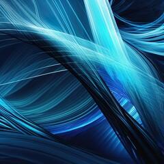 Poster - Blue abstract backgroundhigh quality illustration