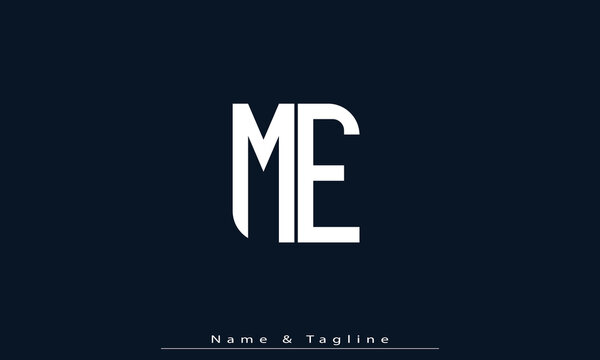 Alphabet letters Initials Monogram logo ZE , EZ