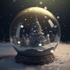 Wall Mural - christmas ball 3d render