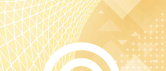 Aufkleber - Abstract Background. metaverse Technology and Internet connection for blockchain concept on Yellow. Development, ,copy space , digital, banner, website -3d Rendering