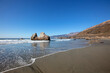 © htrnr - Rising tide at Pacific Valley beach on the Big Sur central California coastline United States