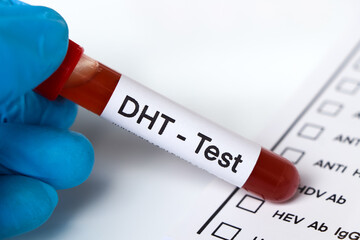 Sticker - DHT test to look for abnormalities from blood