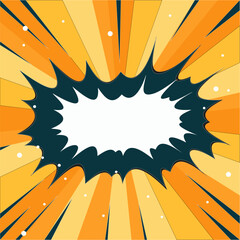 splash boom vector illustration background