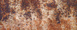 Rusty corrosion on metal background