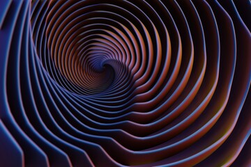 Poster - Wonderful Abstract colourful swirl golden ratio background. Starburst dynamic wave. 3d rendering illustration  Background pattern for design.
