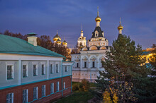 Cathedral Of Assumption Of Blessed Virgin Mary In Dmitrov Kremlin. Russia