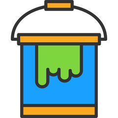 Sticker - Paint Bucket Icon