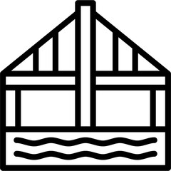 Sticker - Bridge Icon