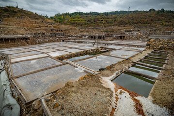 Valle Salado de Salinas de Añana, Álava, España	