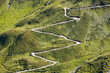 © Cavan Images - Mountain path up to the Col du Balme above Chamonix, France.