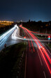 © Jens Naber - Long exposure of cars at a traffic light during nightfall
