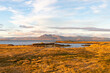 Landscape at Iceland coast