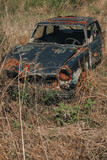 Fototapeta Sawanna - Vintage Car