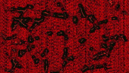 Poster - Red sparkling background. Design. Colorful background in abstraction with changing patterns.